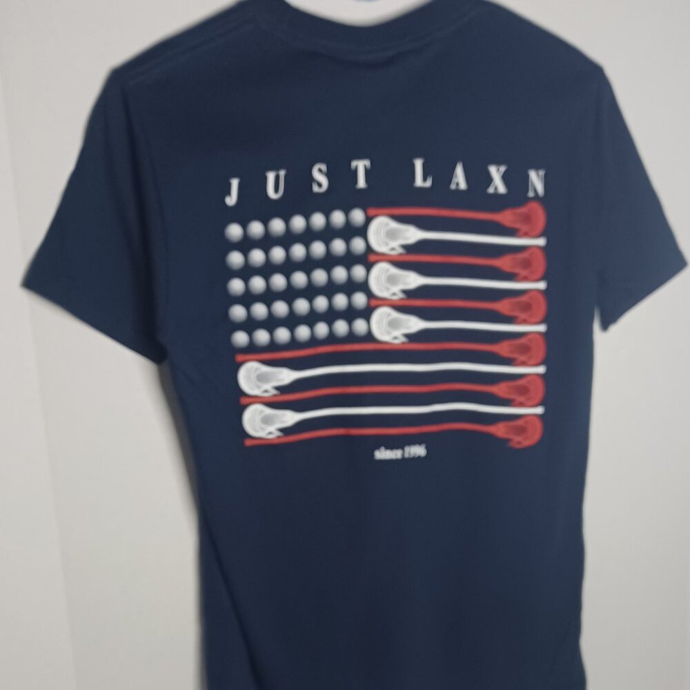 NEW Just Laxn Tee Youth Large - Picture 2 of 4